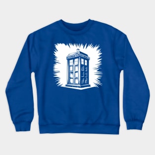 Tardis Design Crewneck Sweatshirt